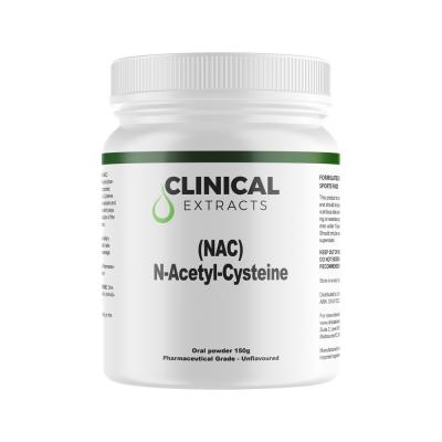 Clinical Extracts (NAC) N-Acetyl-Cysteine Oral Powder 150g